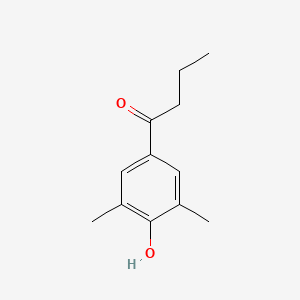 1-(4-Hydroxy-3,5-dimethylphenyl)butan-1-one