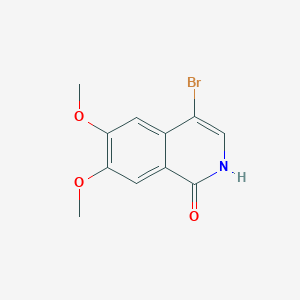 4-bromo-6,7-dimethoxyisoquinolin-1(2H)-one