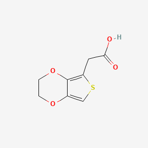 2-(2,3-Dihydrothieno[3,4-b][1,4]dioxin-5-yl)acetic acid