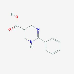 2-Phenyl-1,4,5,6-tetrahydropyrimidine-5-carboxylic acid