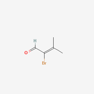 Crotonaldehyde, 2-bromo-3-methyl-