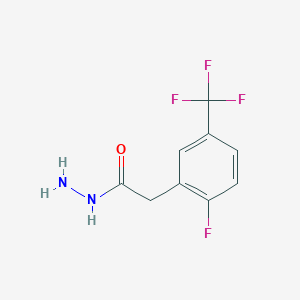 2-(2-Fluoro-5-(trifluoromethyl)phenyl)acetohydrazide