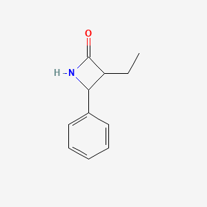 3-Ethyl-4-phenylazetidin-2-one