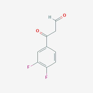 3-(3,4-Difluorophenyl)-3-oxopropanal