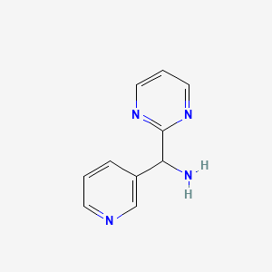 Pyridin-3-yl(pyrimidin-2-yl)methanamine