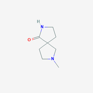 7-Methyl-2,7-diazaspiro[4.4]nonan-1-one