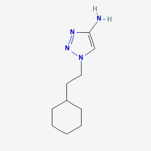 1-(2-Cyclohexylethyl)-1H-1,2,3-triazol-4-amine