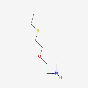 3-[2-(Ethylsulfanyl)ethoxy]azetidine