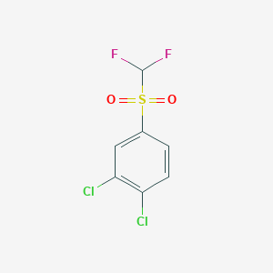 1,2-Dichloro-4-difluoromethanesulfonylbenzene