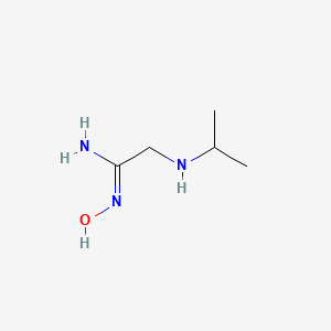 N'-hydroxy-2-[(propan-2-yl)amino]ethanimidamide