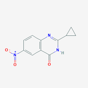 2-Cyclopropyl-6-nitroquinazolin-4(3h)-one