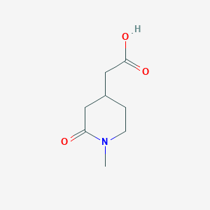 2-(1-Methyl-2-oxopiperidin-4-yl)acetic acid