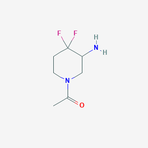 1-(3-Amino-4,4-difluoropiperidin-1-yl)ethan-1-one