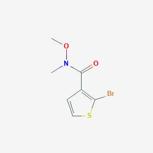 2-bromo-N-methoxy-N-methylthiophene-3-carboxamide