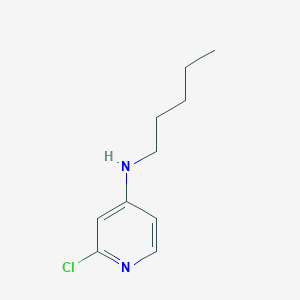 2-Chloro-N-pentylpyridin-4-amine