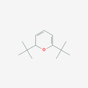 molecular formula C13H22O B13065463 2,6-Di-tert-butylpyran 