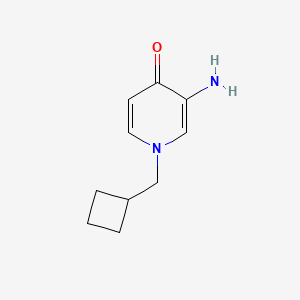 3-Amino-1-(cyclobutylmethyl)-1,4-dihydropyridin-4-one