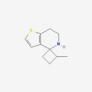 4-Methyl-6',7'-dihydro-5'H-spiro[cyclobutane-1,4'-thieno[3,2-c]pyridine]