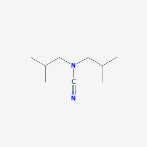 Cyanobis(2-methylpropyl)amine