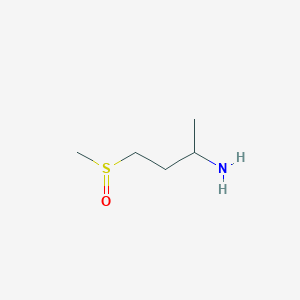 4-Methanesulfinylbutan-2-amine