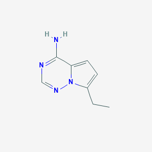 7-Ethylpyrrolo[2,1-f][1,2,4]triazin-4-amine