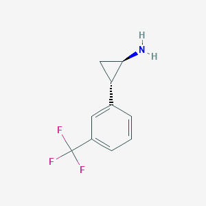 Trans-2-[3-(trifluoromethyl)phenyl]cyclopropan-1-amine