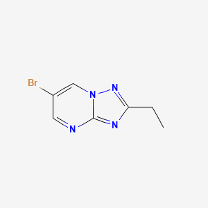 6-Bromo-2-ethyl-[1,2,4]triazolo[1,5-a]pyrimidine