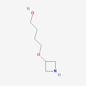 4-(Azetidin-3-yloxy)butan-1-ol