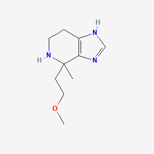 4-(2-Methoxyethyl)-4-methyl-1H,4H,5H,6H,7H-imidazo[4,5-c]pyridine