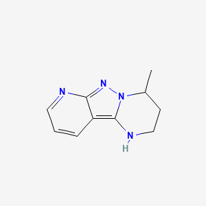 6-Methyl-3,7,8,10-tetraazatricyclo[7.4.0.0,2,7]trideca-1,8,10,12-tetraene