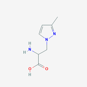 2-amino-3-(3-methyl-1H-pyrazol-1-yl)propanoic acid