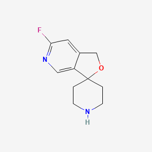 6-Fluoro-1H-spiro[furo[3,4-c]pyridine-3,4'-piperidine]