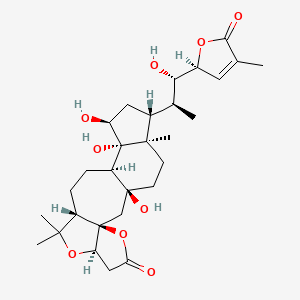 molecular formula C29H42O9 B13065978 MicrandilactoneC 