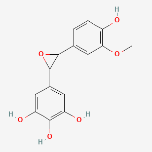 molecular formula C15H14O6 B13066050 Gnetumelin C 