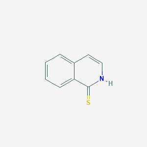 molecular formula C9H7NS B1306609 Isoquinoline-1-thiol CAS No. 4702-25-4