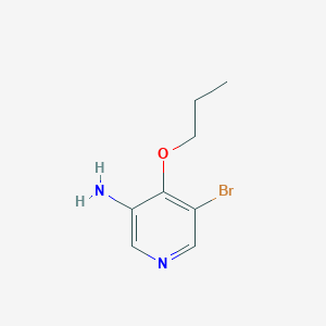 5-Bromo-4-propoxypyridin-3-amine