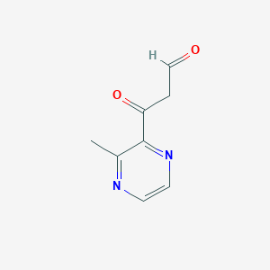 3-(3-Methylpyrazin-2-yl)-3-oxopropanal