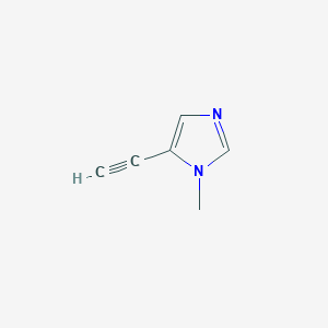 B1306616 5-Ethynyl-1-methyl-1H-imidazole CAS No. 71759-92-7