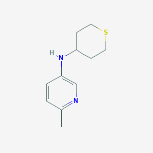 6-methyl-N-(thian-4-yl)pyridin-3-amine