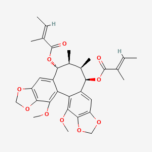 molecular formula C32H36O10 B13066172 SchisantherinM 