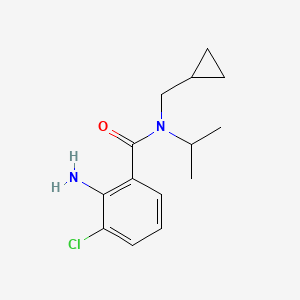 2-Amino-3-chloro-N-(cyclopropylmethyl)-N-isopropylbenzamide