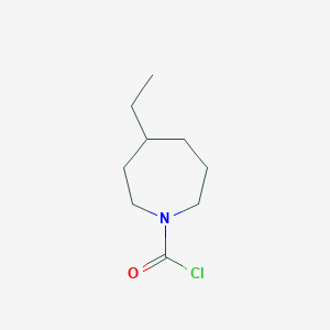 4-Ethylazepane-1-carbonyl chloride