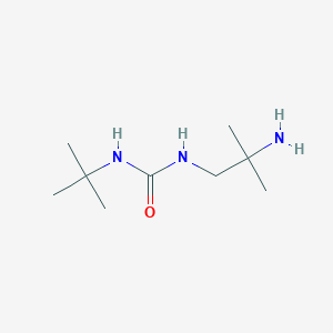 3-(2-Amino-2-methylpropyl)-1-tert-butylurea