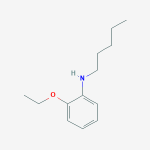 molecular formula C13H21NO B13066400 2-ethoxy-N-pentylaniline 