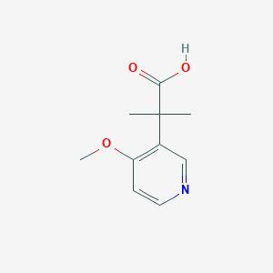 2-(4-Methoxypyridin-3-yl)-2-methylpropanoic acid