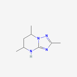 2,5,7-Trimethyl-4H,5H,6H,7H-[1,2,4]triazolo[1,5-a]pyrimidine