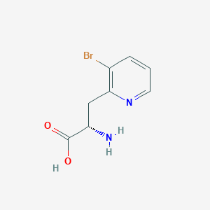 (2S)-2-Amino-3-(3-bromopyridin-2-YL)propanoic acid