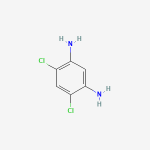 molecular formula C6H6Cl2N2 B1306649 4,6-二氯苯-1,3-二胺 CAS No. 20248-64-0