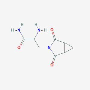 2-Amino-3-(2,4-dioxo-3-azabicyclo[3.1.0]hexan-3-yl)propanamide