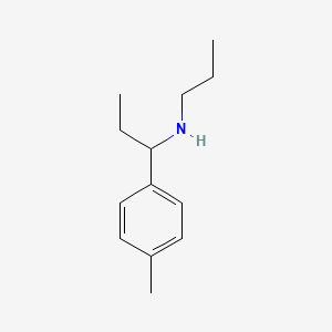 [1-(4-Methylphenyl)propyl](propyl)amine